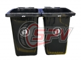 360L Plastic Garbage Bins